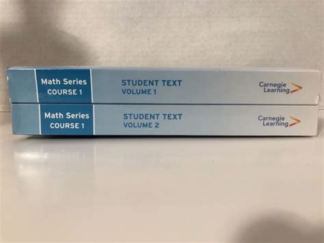 Carnegie Learning Math Series Common Core Course 1 Volume 2 Student