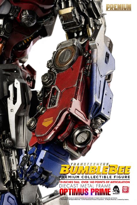 Threezero Bumblebee Movie Premium Scale Optimus Prime