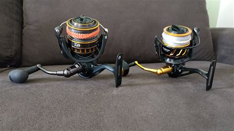 Rockfishing Teste De Arremesso Do Molinete Daiwa New Bg Youtube