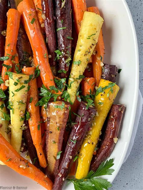 Ohio S Golden Glazed Delight Roasted Carrots With Herbs And Local