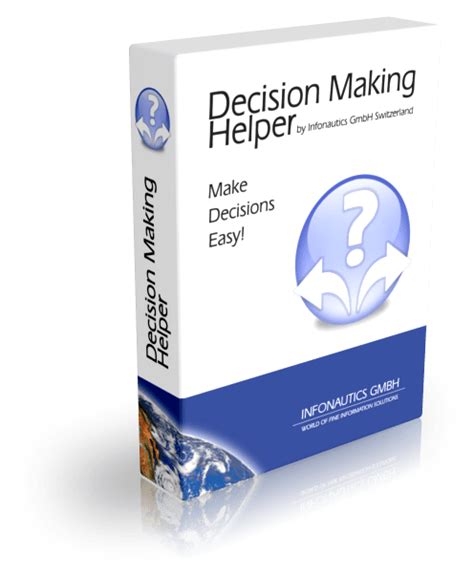 Decision Making Software Decision Making Helper