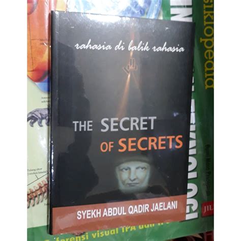 Jual Buku Rahasia Di Balik Rahasia The Secret Of Secret Abdul Qadir