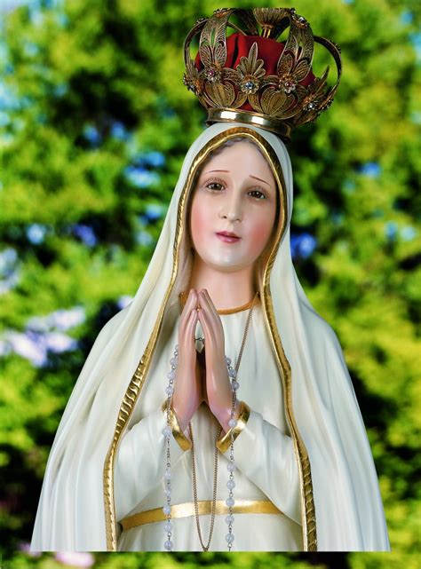 Our Lady Of Fatima 8x10 Picture Le Canada A Besoin De La Sainte Vierge
