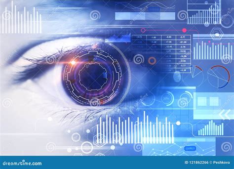 Biometrics Id And Future Concept Stock Photo Image Of Exposure