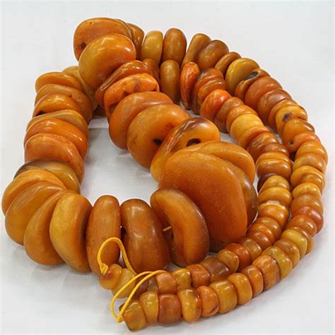African Trade Beads Large Baltic Natural Amber Beads Which Were Traded Into Yemen And Africa