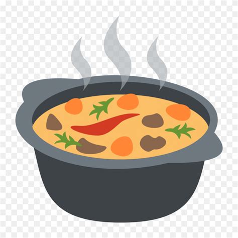 Orange Hot Soup Bowl Clip Art Hot Soup Clipart Flyclipart