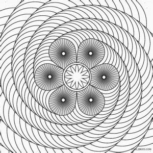 Download free 3d coloring pages geometric patterns coloring pages. Free Printable Geometric Coloring Pages for Kids