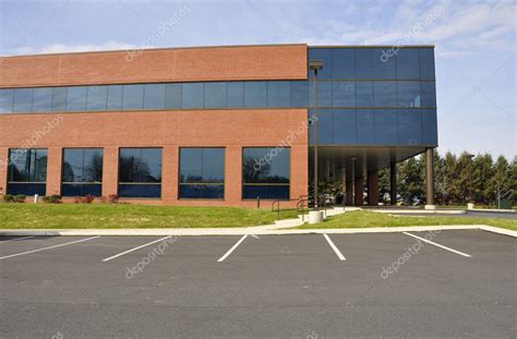 Modern Brick Office Building — Stock Photo © Cfarmer 7721546