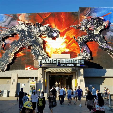 Transformers The Ride 3d Los Ángeles 2023 Lo Que Se Debe Saber
