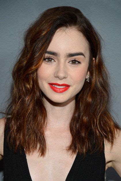 Lily Collins Hair Transformations Teen Vogue Hairstyles Haircuts