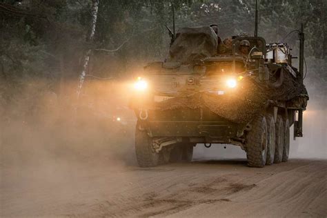 A 2d Cavalry Regiment Stryker Infantry Carrier Vehicle Nara And Dvids