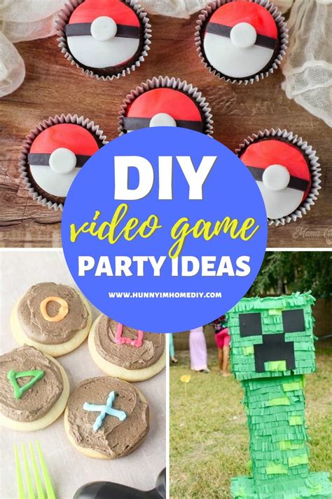 25 Awesome Diy Video Game Party Ideas