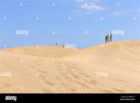 Maspalomas Sand Dunes Nature Reserve Gran Canaria Canary Islands