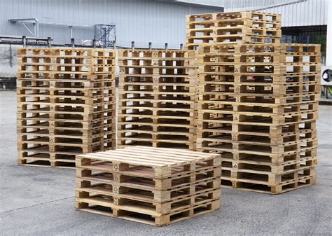 Stack Wooden Pallets For Industrial And Shipment Transport Useful Diy