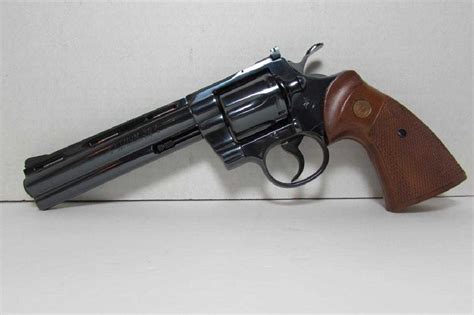Colt Python 357 Mag 6 Blued 1974 Pistol Handgun