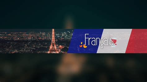 Free France Youtube Banner Template 5ergiveaways