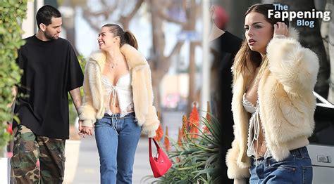 Addison Rae Flaunts Her Sexy Tits In Los Angeles Photos Fappeninghd