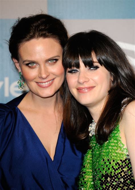 For fans of zooey deschanel! Emily and Zooey Deschanel | 2012 Golden Globes After Party ...