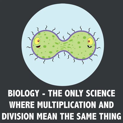 Biology Multiplication And Division Biology Jokes Biology Memes
