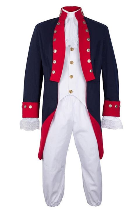 American Revolutionary War Uniform Continental Army Solider Etsy