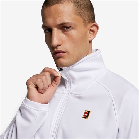 Nike Court Essentials Jacket Whitewhite Mens Clothing