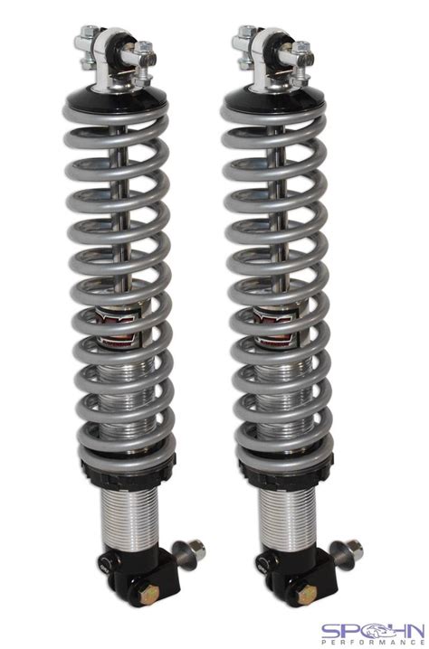 Rear Coil Over Kit Qa1 18 Way Single Adjustable Shocks And 150 Springs