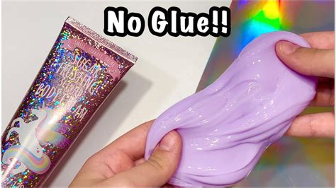 Lotion Slime 🧴 How To Make No Glue Lotion Slime Youtube