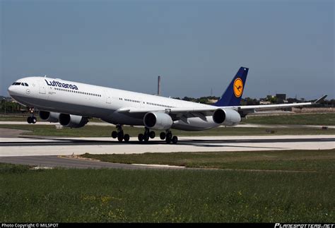 D Aiha Lufthansa Airbus A340 642 Photo By Brendon Attard Id 180209