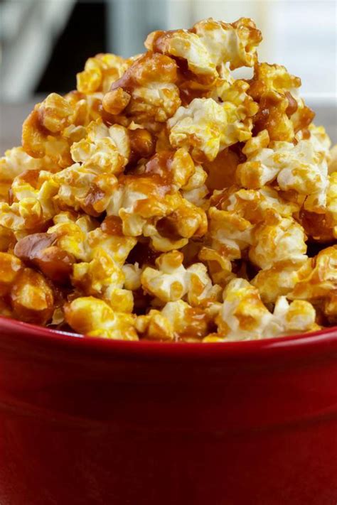 Caramel Popcorn Easy Quick Simple Caramel Popcorn Recipe Best