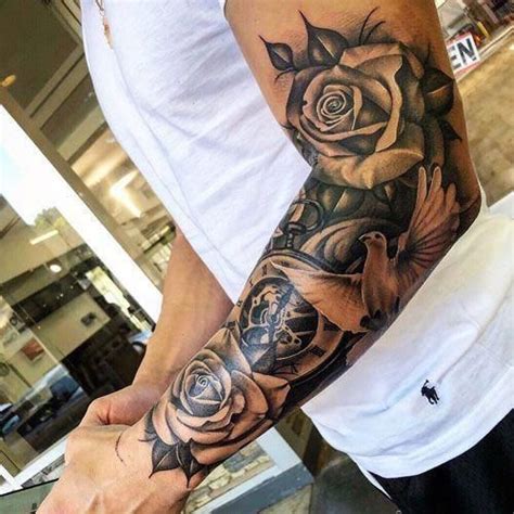 Tattoo Designs Men Forearm Tattoos Flower Sleeve Tattoo Best Half