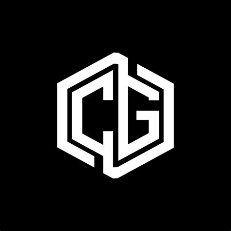 Cg Letter Logo Design In Illustration Vector Logo Calligraphy Designs
