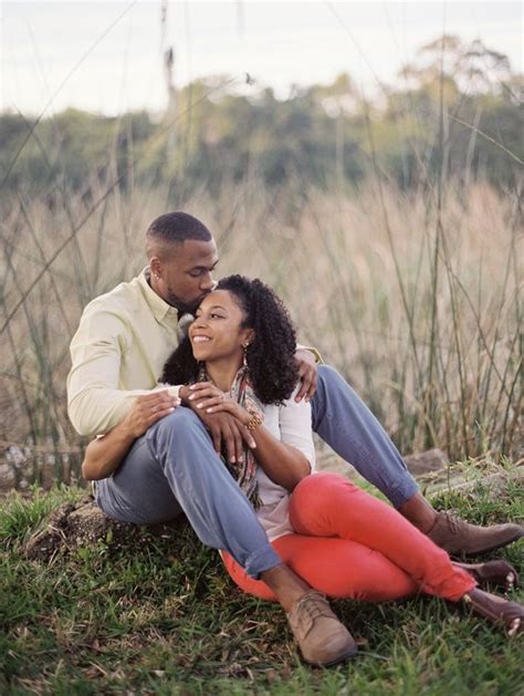 Outdoorsy Engagement Session Black Love Couples Black Love Couples