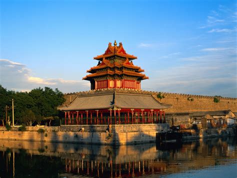 Ancient China Buildings Traditional Chinese Architecture Picture