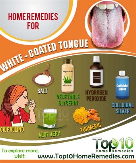 Home Remedies For A White Coated Tongue Top 10 Home Remedies