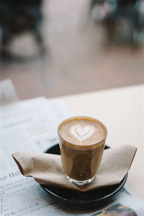The stylish version costs $24,000. Piccolo Latte Coffee With Loveheart | Stocksy United ...