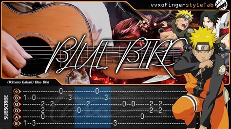 Blue Bird Naruto Shippuden Opening 3 Cover Fingerstyle Guitar Cover