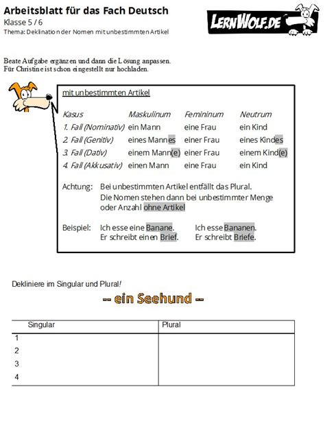 Übungen zum sachlichen brief auf grammatikdeutsch.de. Sachlicher Brief 6 Klasse Realschule Musterlosung