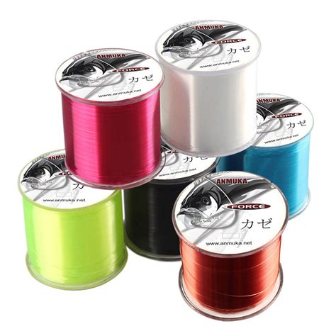 Oleh itu ia selalunya dipilih oleh kebanyakan orang untuk. 500M BLUE ANMUKA Super Nylon Fishing Line Durable ...