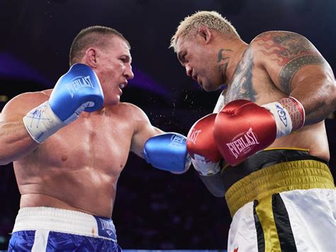 The heavyweights square off at win entertainment centre in wollongong, nsw on wednesday, april 21. Paul Gallen vs Mark Hunt boxing fight result: NRL star ...
