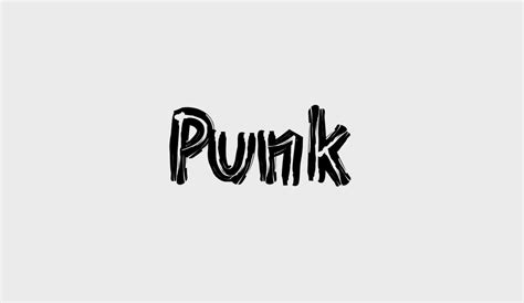 Punk Font Font Tr