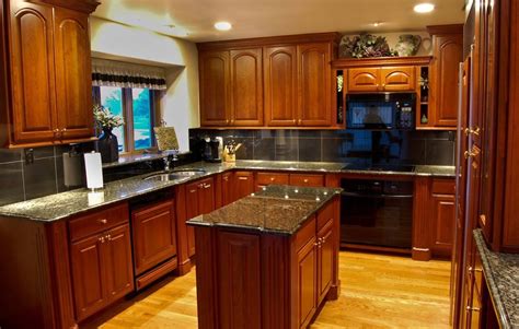 Cherry Cabinets With Wood Floors Home Furniture Design