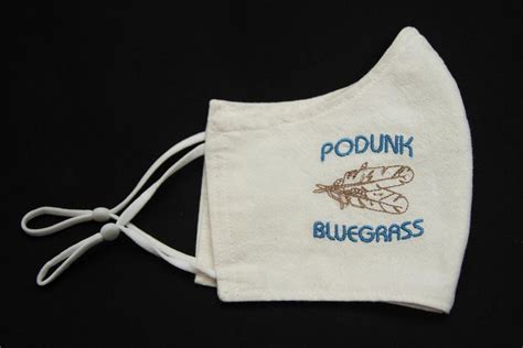 Podunk Face Mask Adult Medium · Podunk Bluegrass Festival
