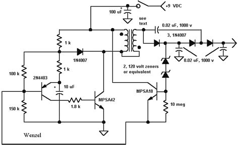 You can use a terminal block which connects to the relay's switching contacts, and arrange it as shown in image so that you can change. La comprensión de un generador de alto voltaje del ...