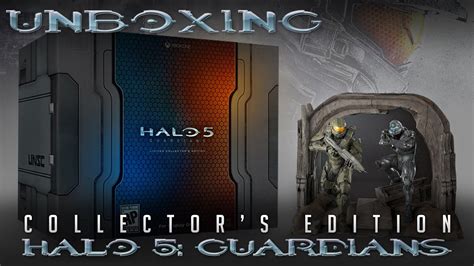Unboxing Halo 5 Guardians Collectors Edition Youtube