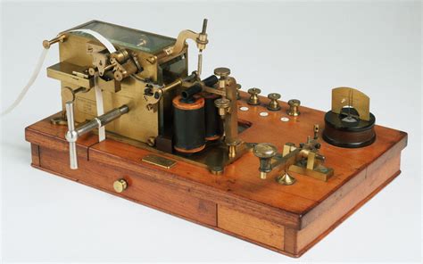 Morse Telegraph Machine Inventions Communication Pictures