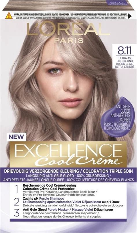 L Oréal Excellence Cool Cream 8 11 Blond Clair Ultra Cendré