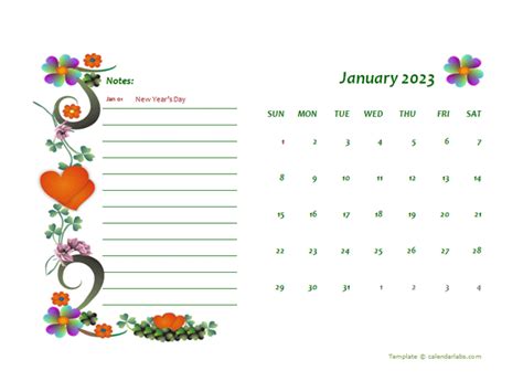 2023 Netherlands Calendar Free Printable Template Free Printable