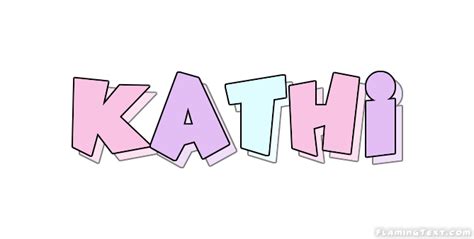 kathi logo free name design tool from flaming text