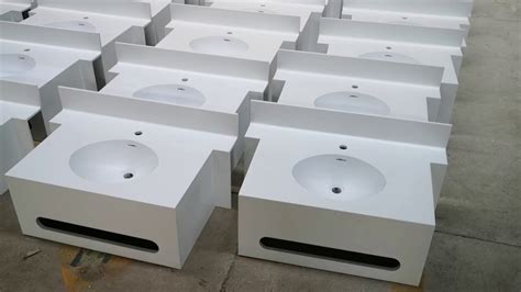 Photos of cabinet & stone international made by the business and yandex.maps users. Rectangle Acrylic Stone Solid Surface Cabinet Basin ...