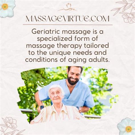 Geriatric Massage Benefits 7 Amazing Advantages